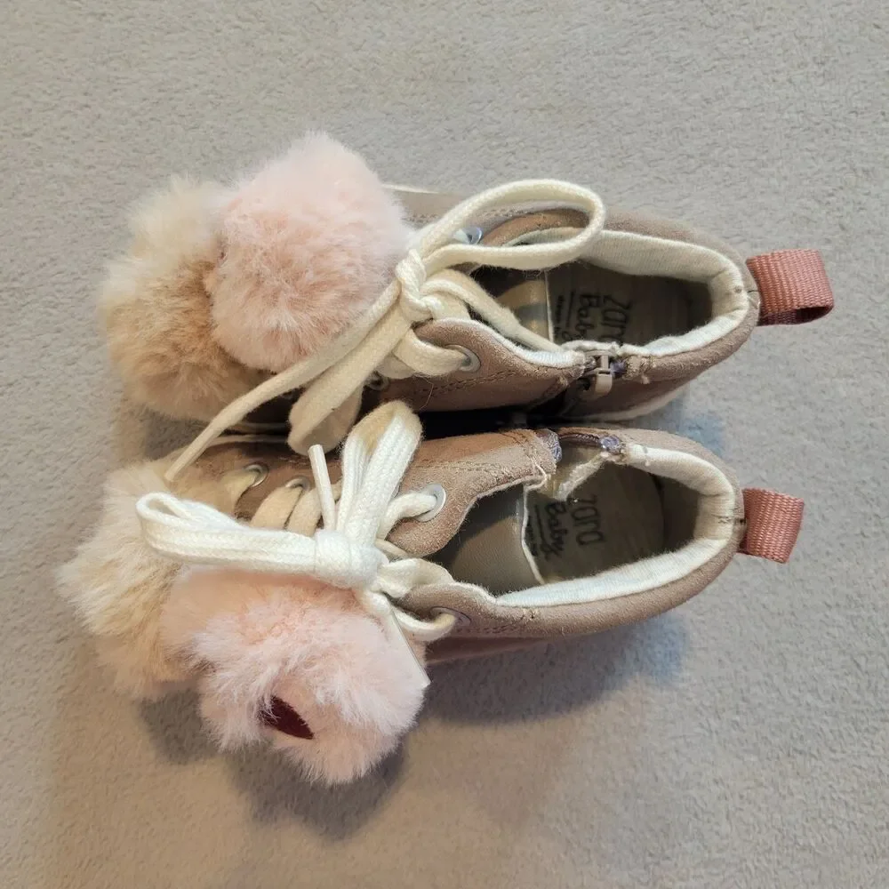 Zara Baby Girl Boots Size US 4.5